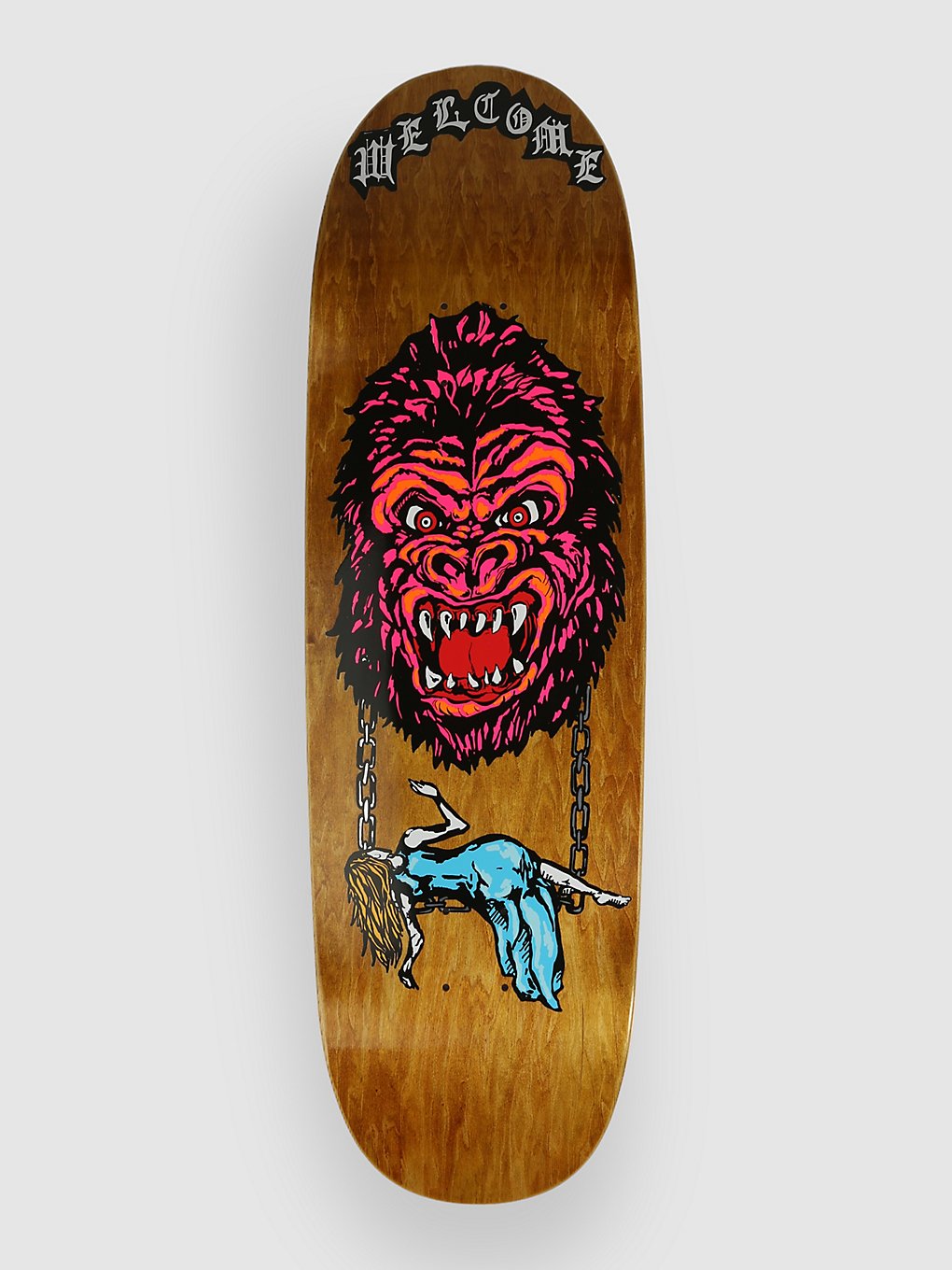 Welcome Wonder On Boline 2.0 9.5" Skateboard deck bruin