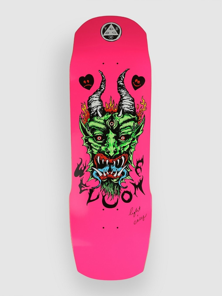 Welcome Light And Easy On Totem 2.0 9.8″ Skateboard deck roze
