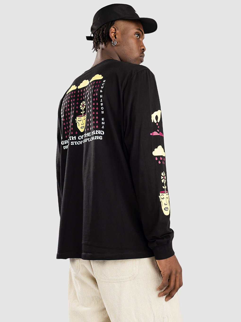 THE NORTH FACE Brand Proud Longsleeve zwart