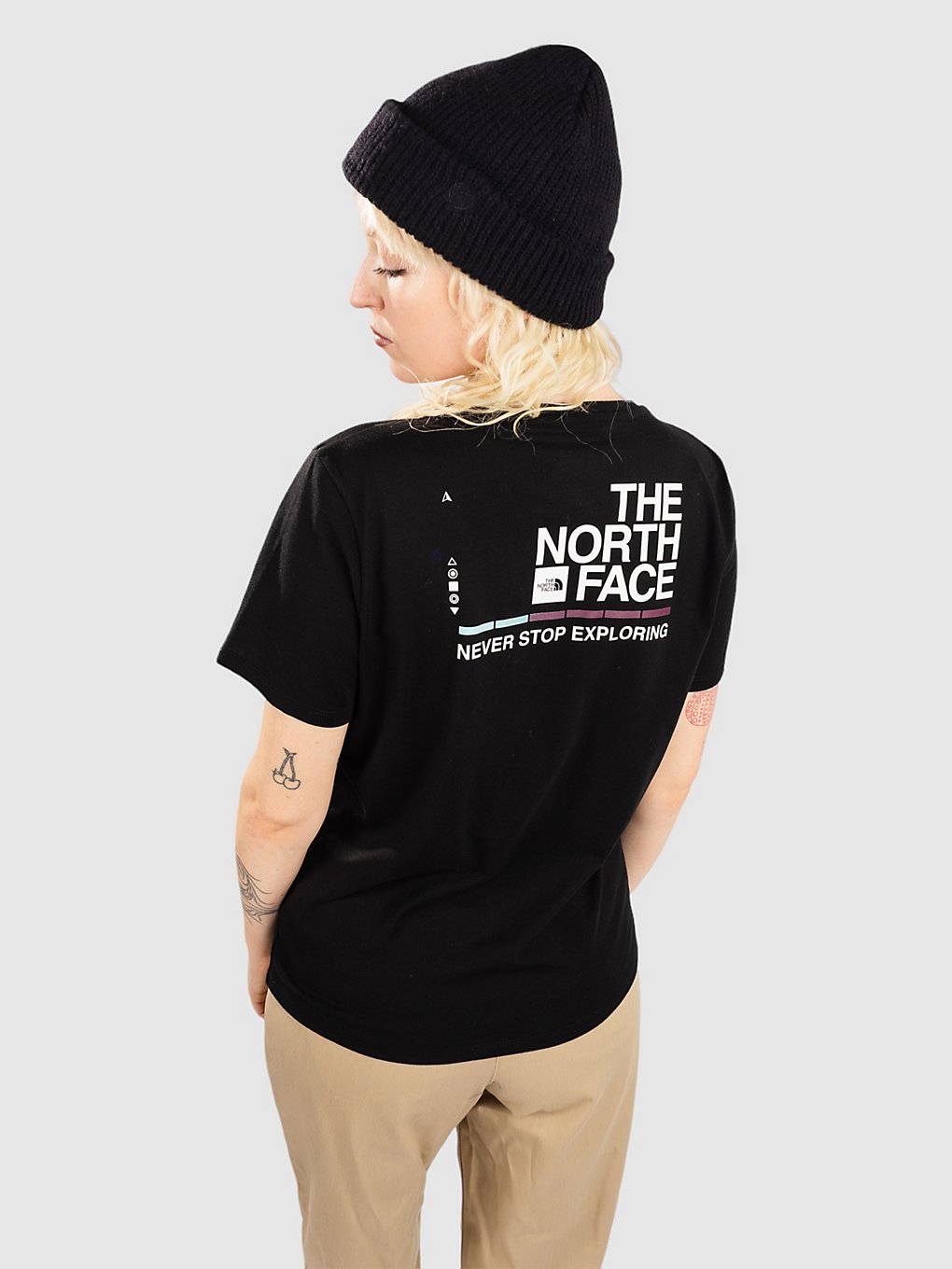 THE NORTH FACE Foundation Graphic T-Shirt zwart