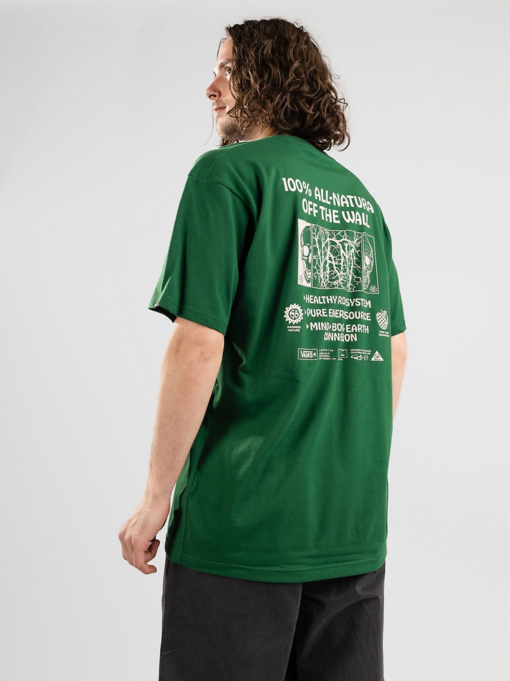 Vans All Natural Mind T-Shirt groen