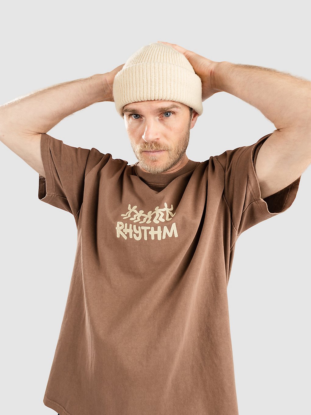 Rhythm 20 Year Vintage T-Shirt bruin