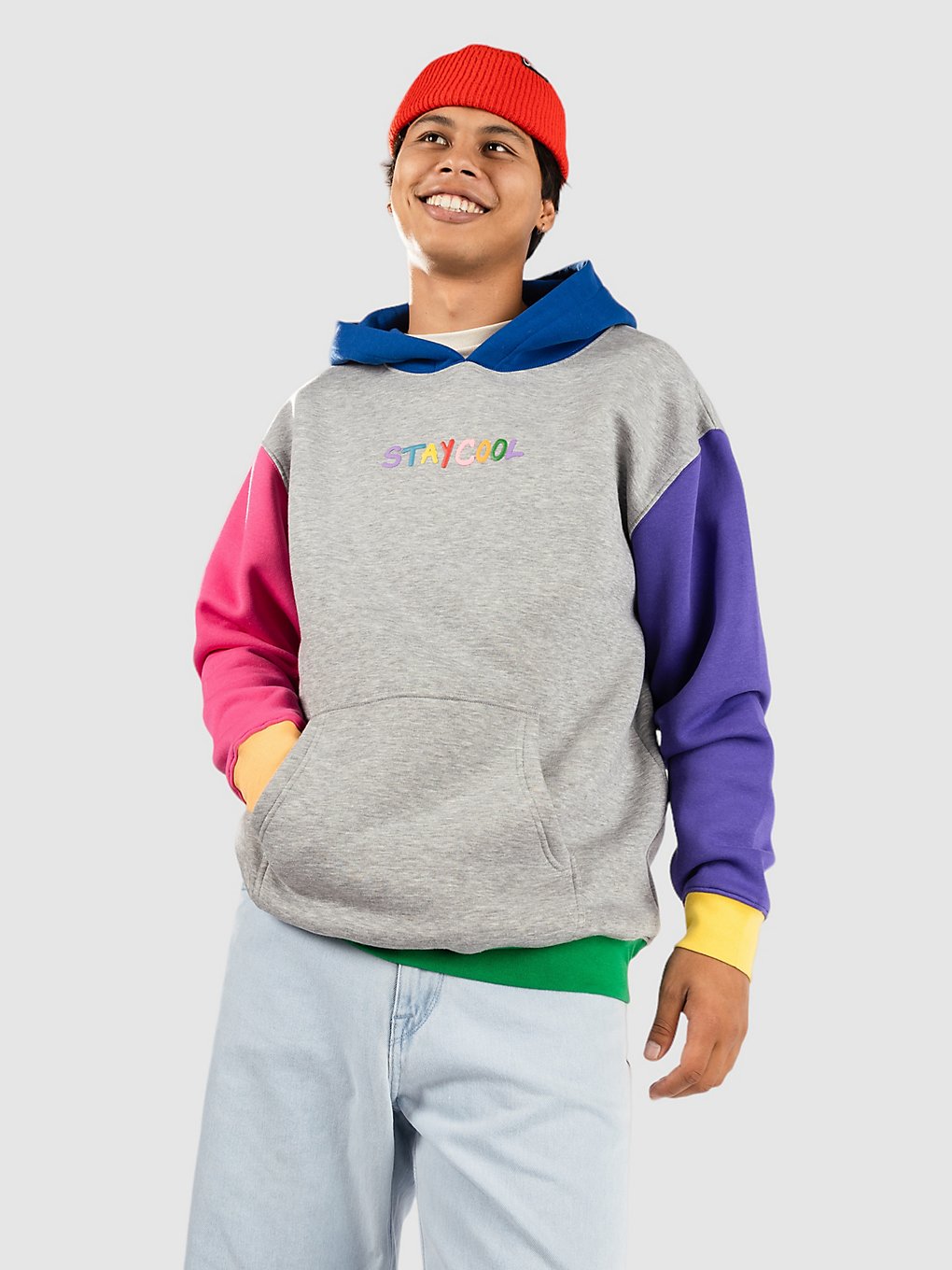 Staycoolnyc Colorblock Hoodie patroon