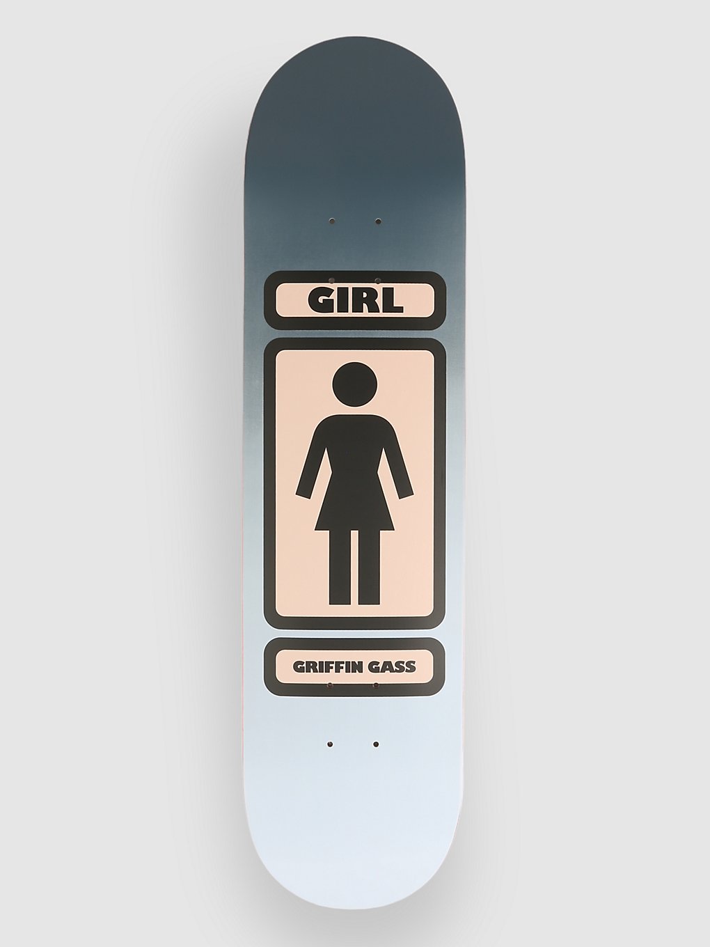 Girl Gass 93 Til 8" Skateboard deck patroon