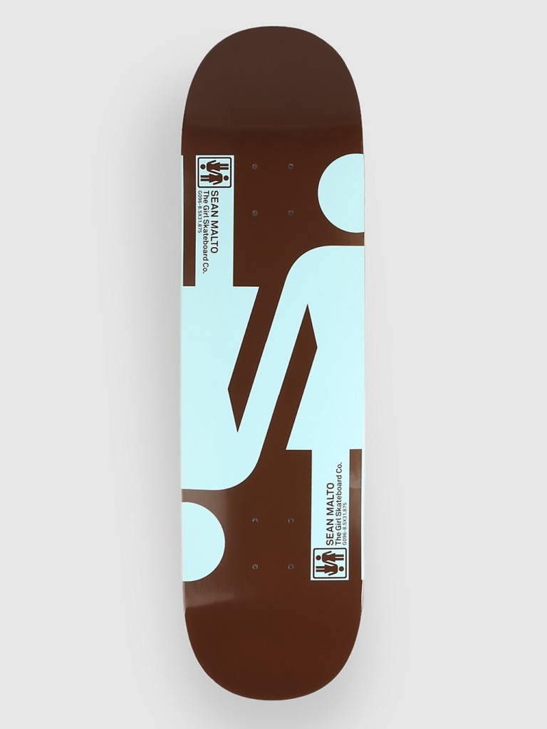 Girl Malto Double OG 8.5″ Skateboard deck patroon