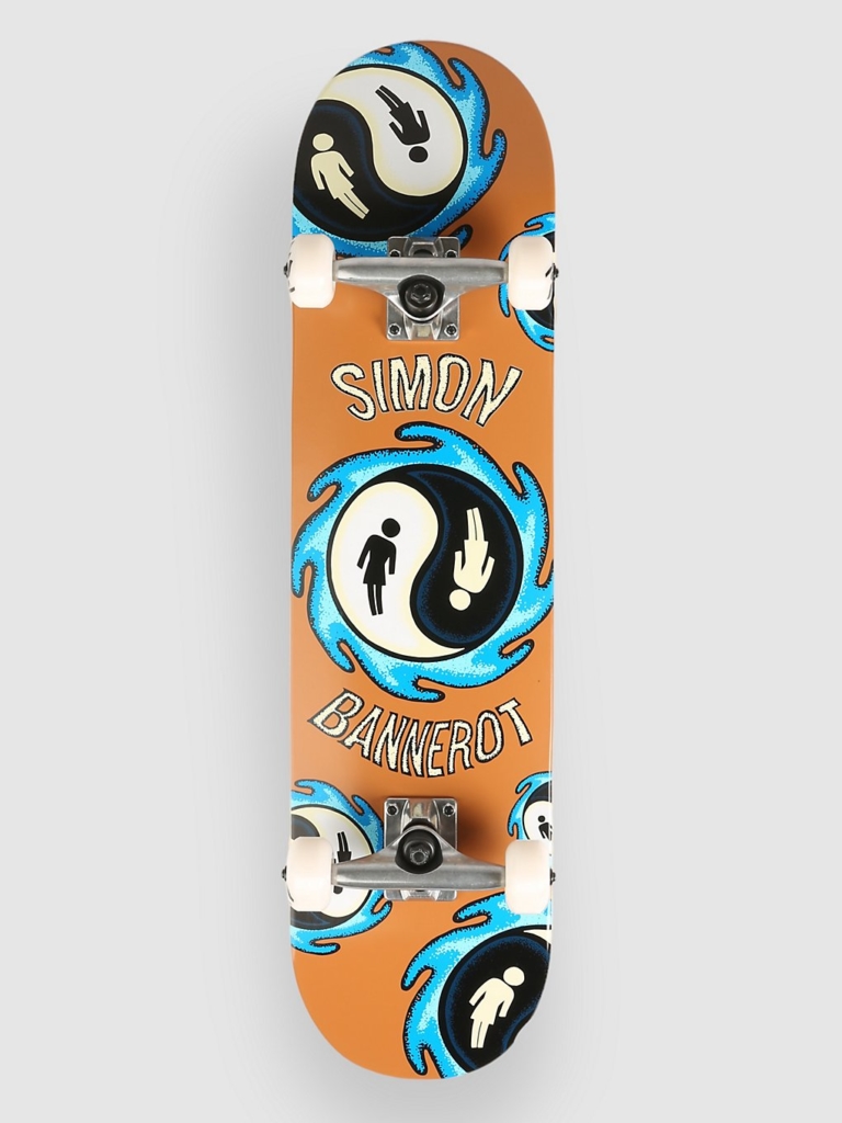 Girl Bannerot Yin Yang 7.75″ Complete patroon