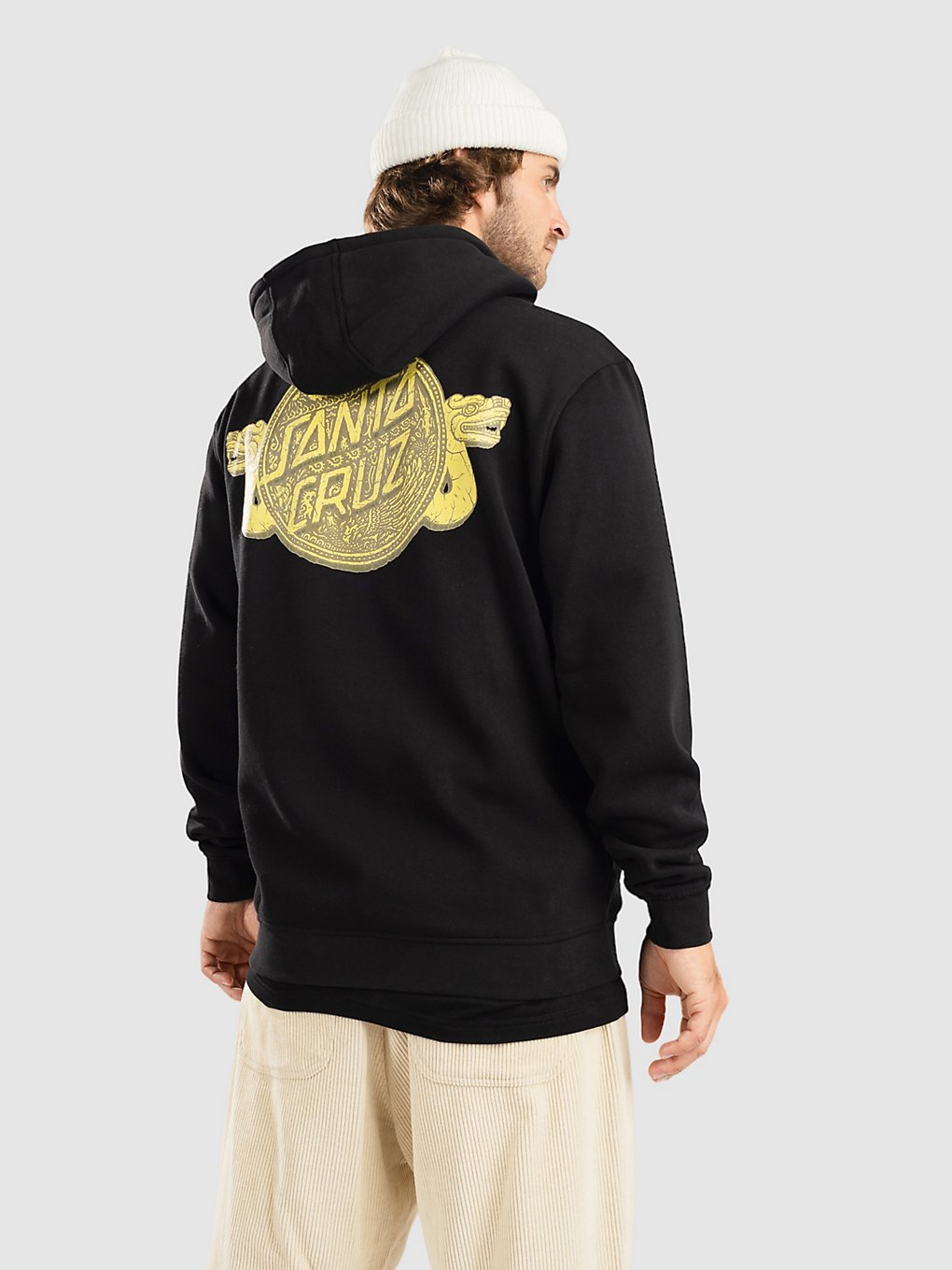 Santa Cruz Azteca Dot Hoodie zwart