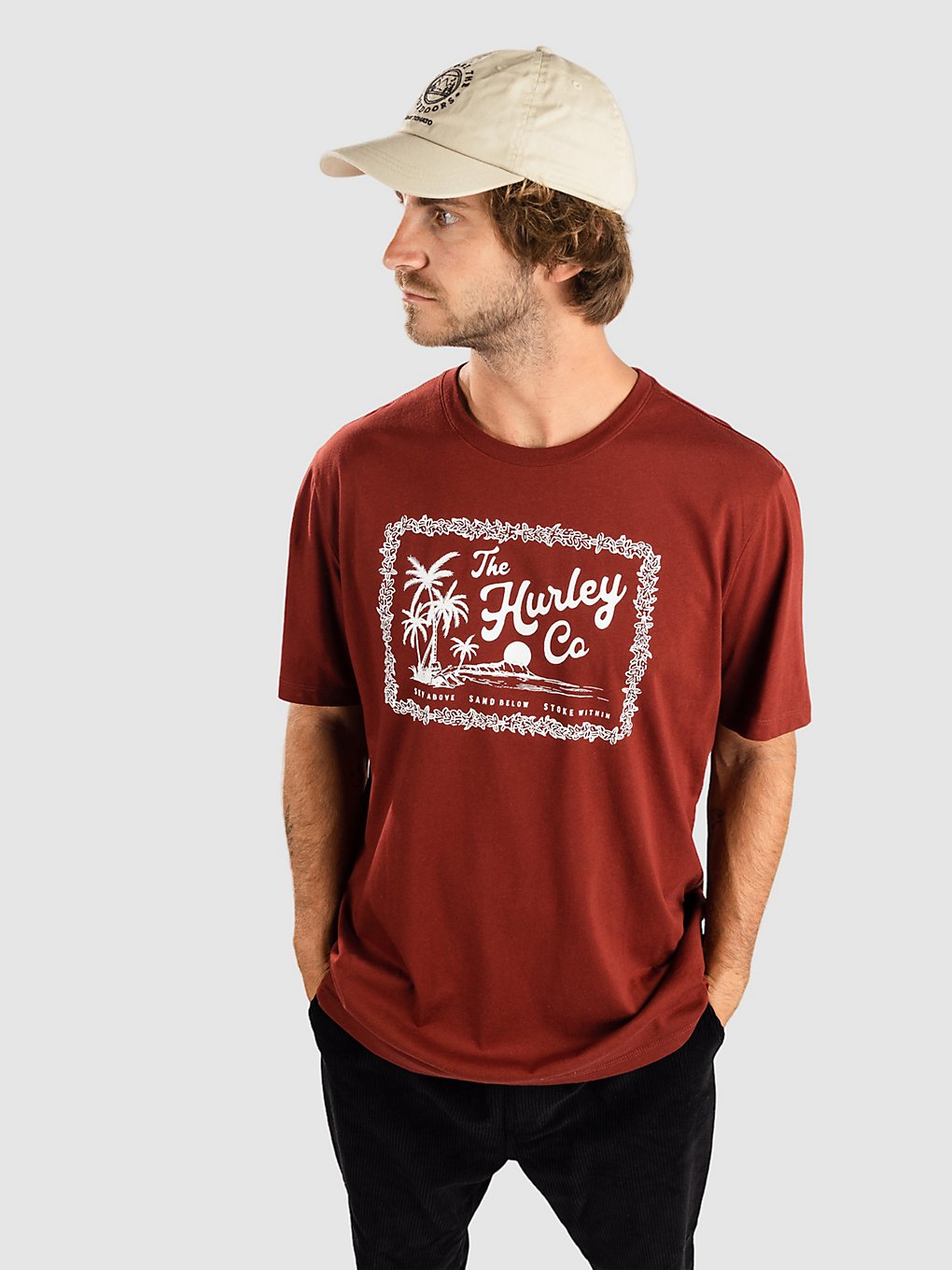 Hurley Evd Ukulele T-Shirt patroon