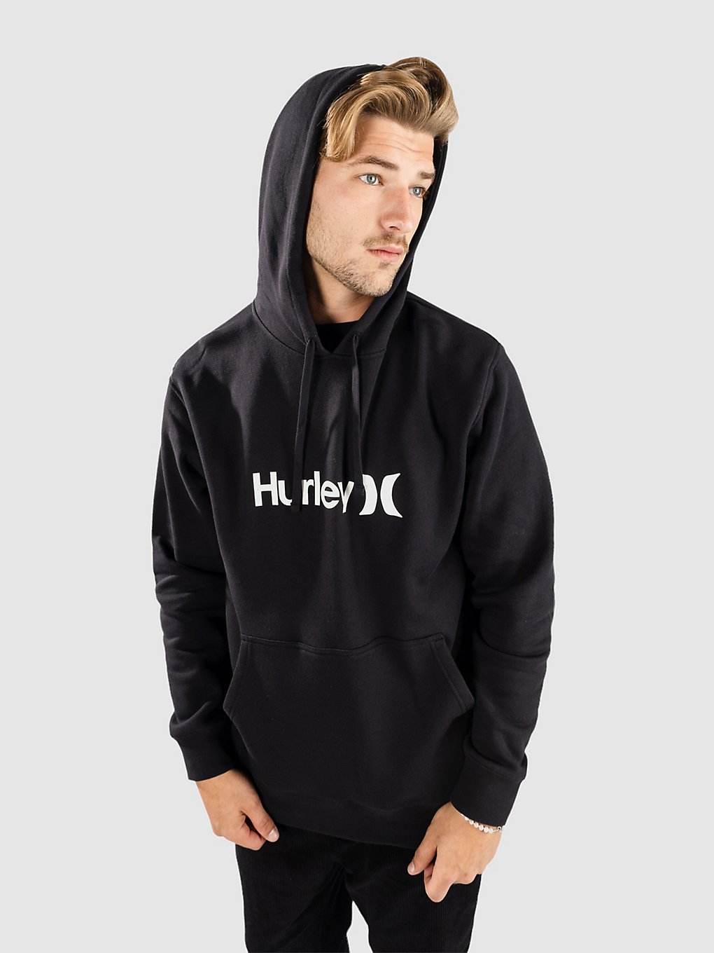 Hurley One & Only Fleece Trui zwart