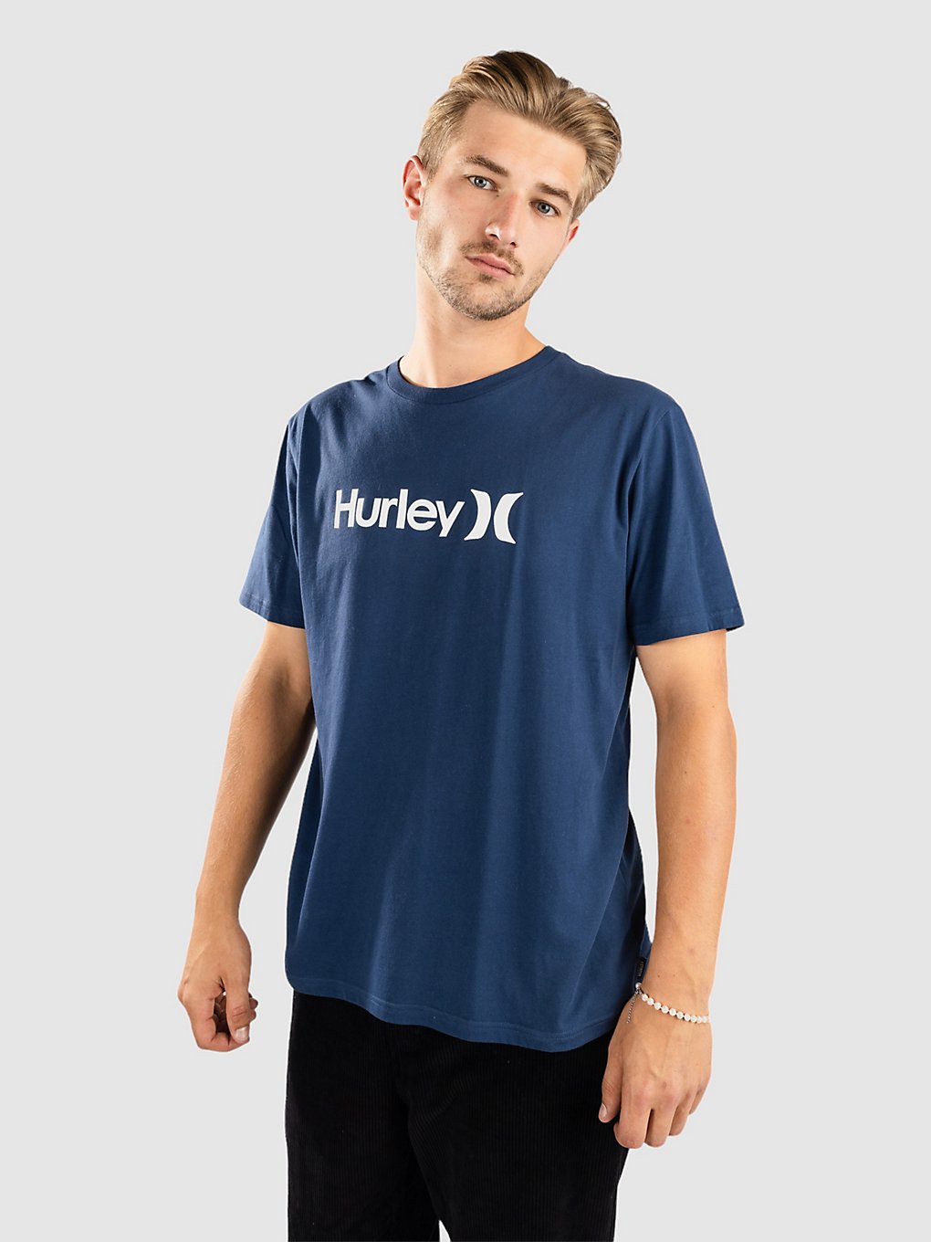 Hurley One & Only T-Shirt blauw