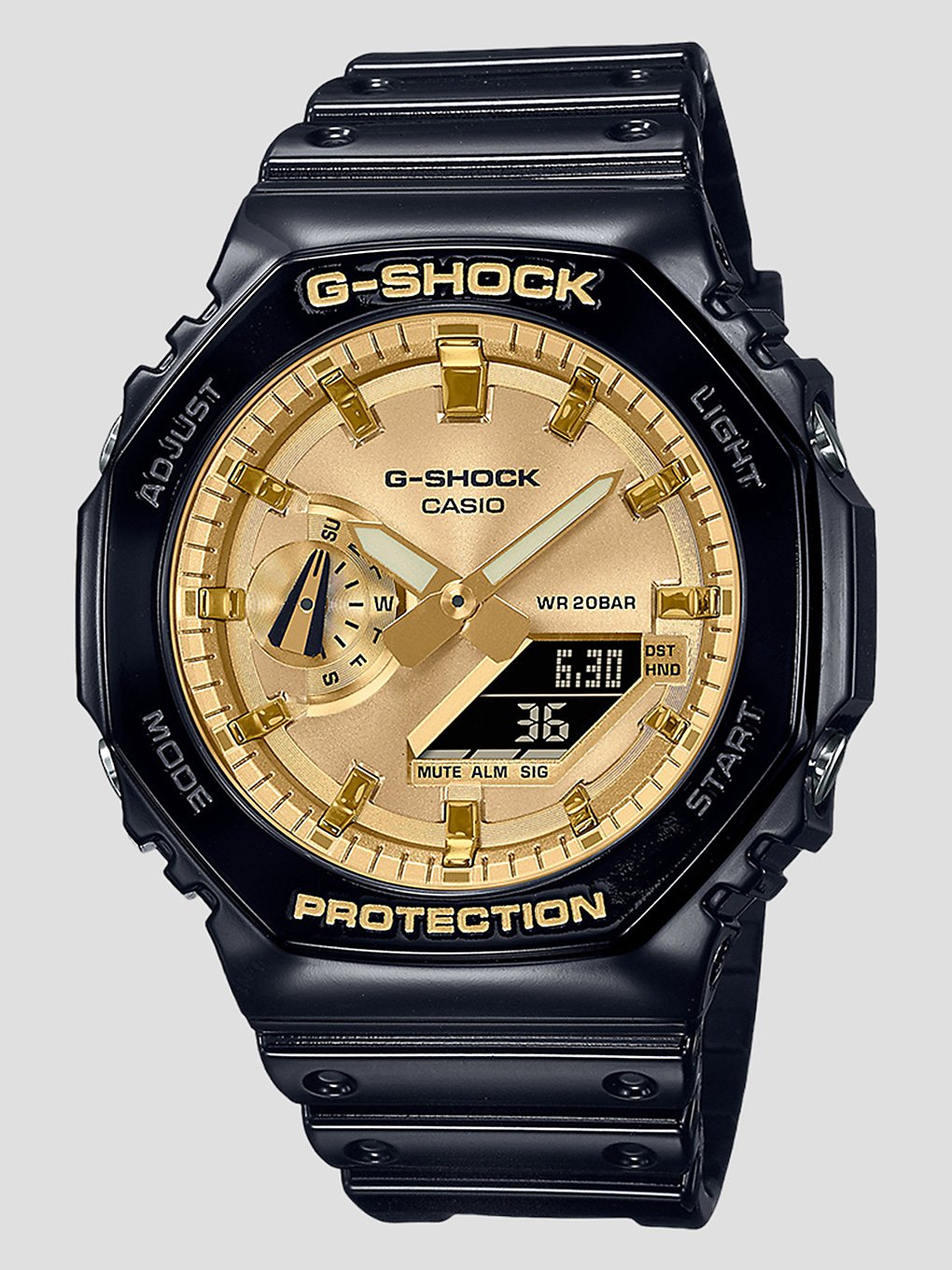 G-SHOCK GA-2100GB-1A Horloge zwart
