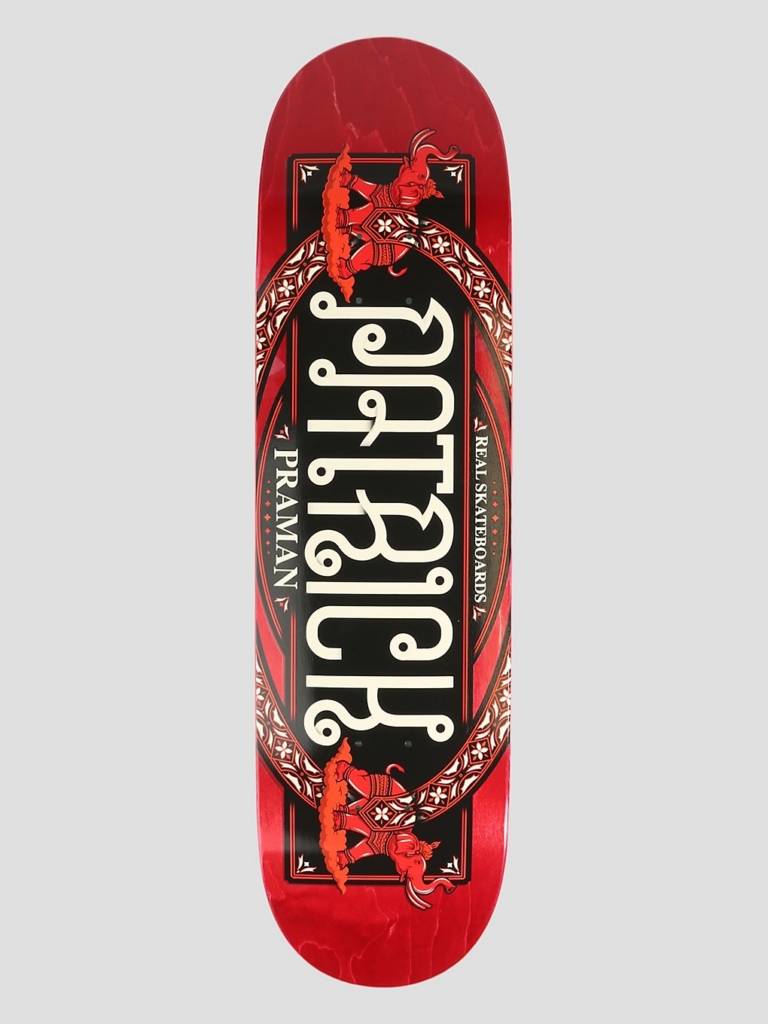 Real Rl Brd Secret Pro Oval 8.5″ Skateboard deck patroon