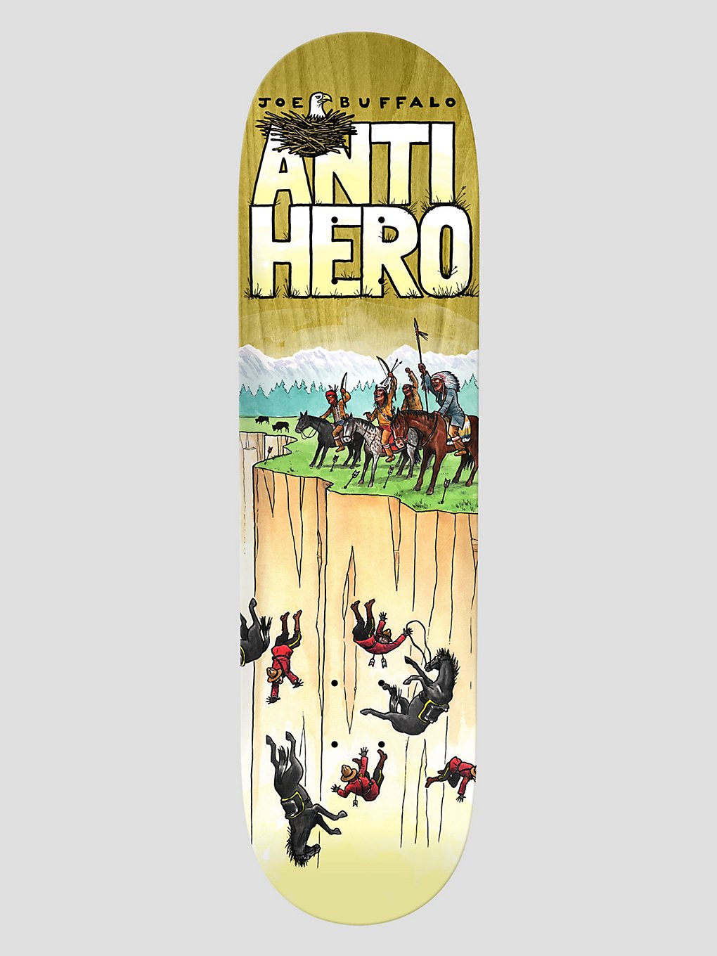 Antihero Joe Buffalo 8.5" Skateboard deck patroon