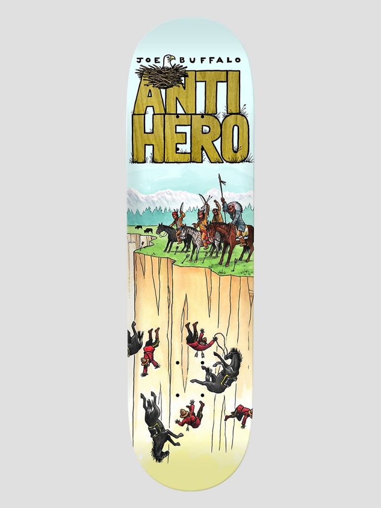 Antihero Joe Buffalo 8.75″ Skateboard deck patroon
