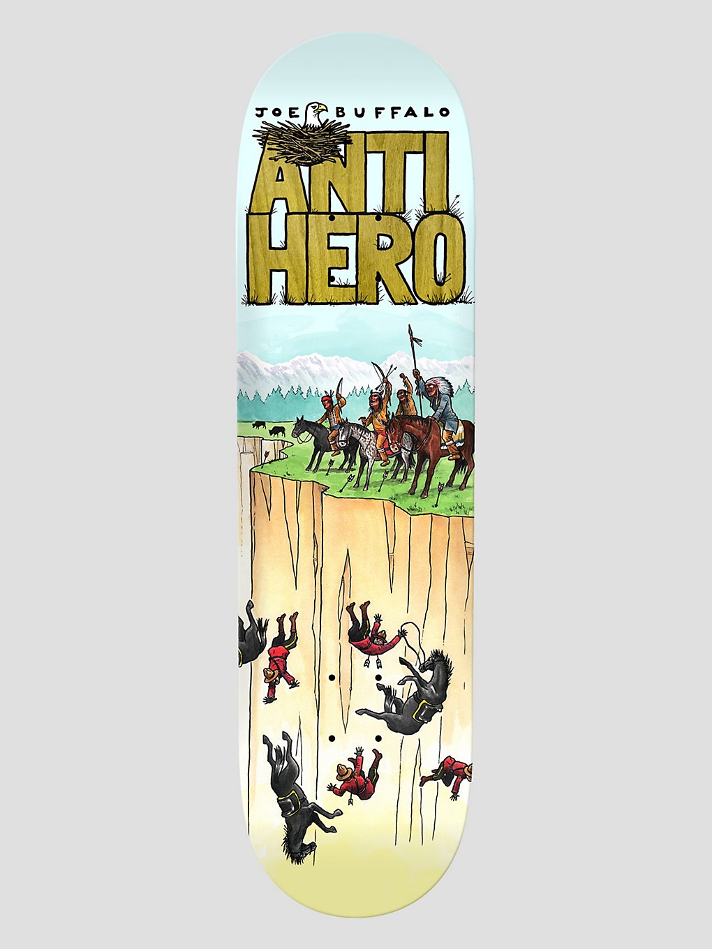 Antihero Joe Buffalo 8.75" Skateboard deck patroon