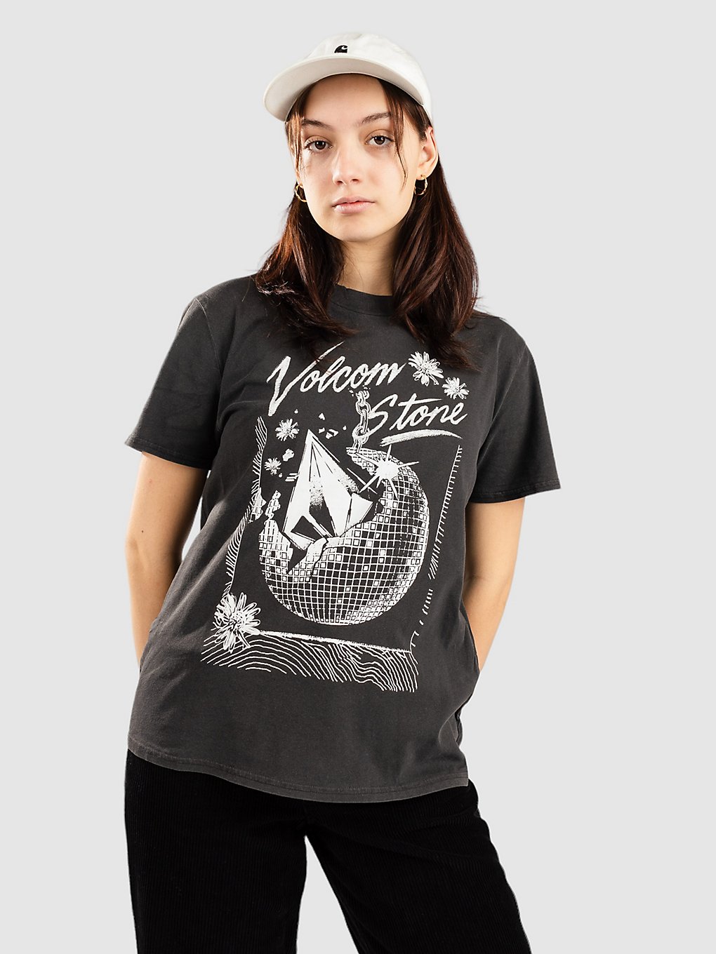 Volcom Lock It Up T-Shirt zwart