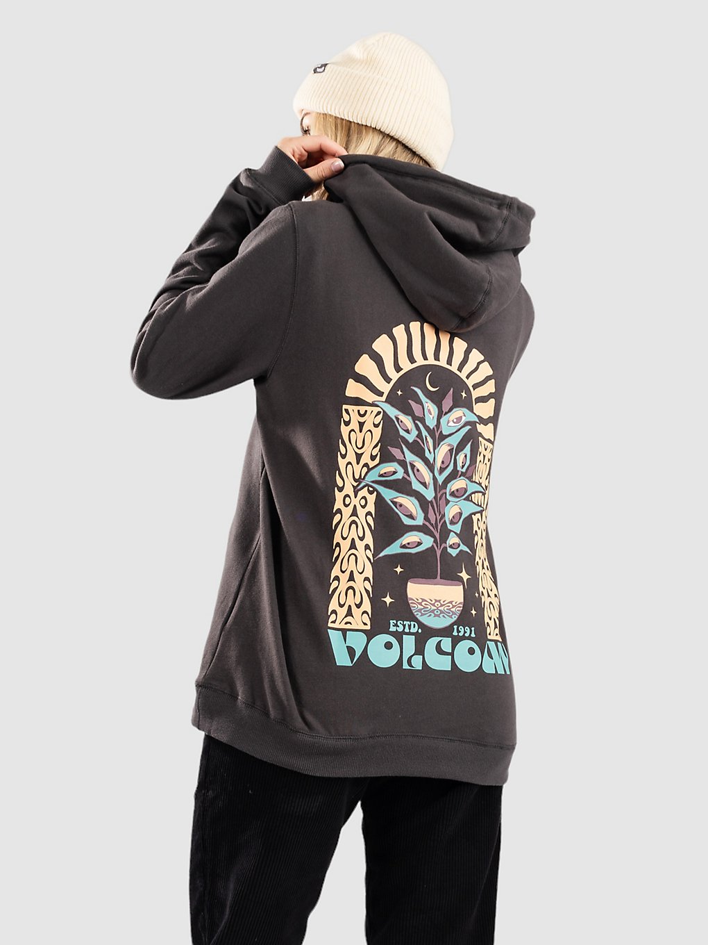 Volcom Truly Deal Hoodie zwart