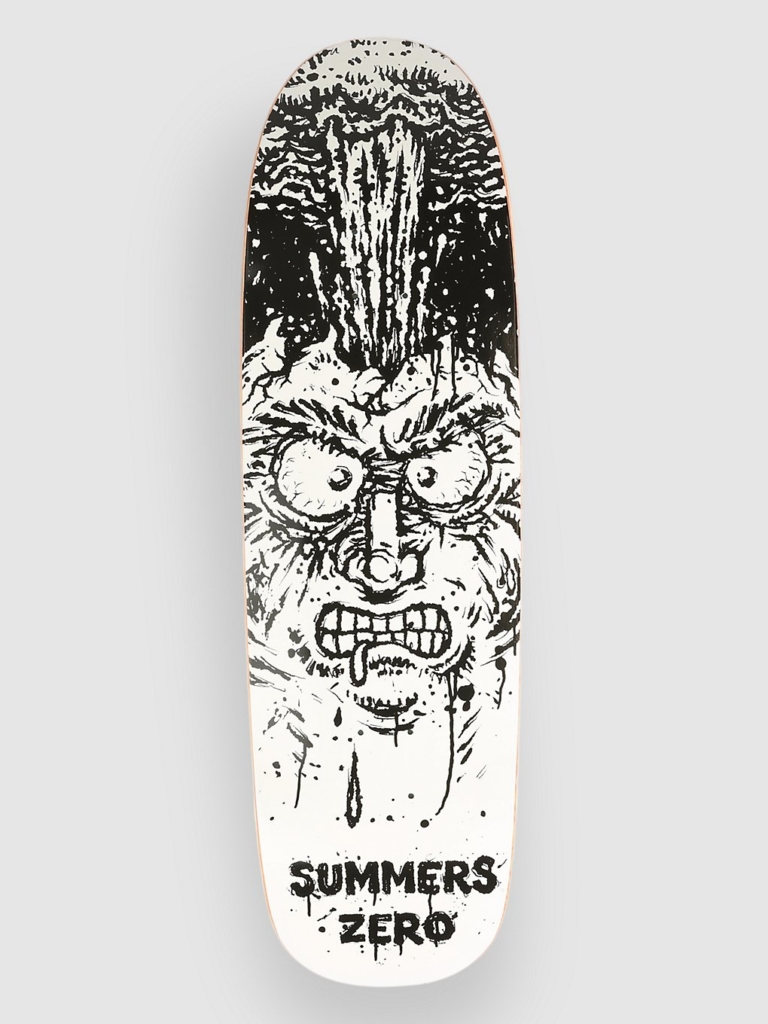 Zero Summers Meltdown 9.25″ Skateboard deck zwart