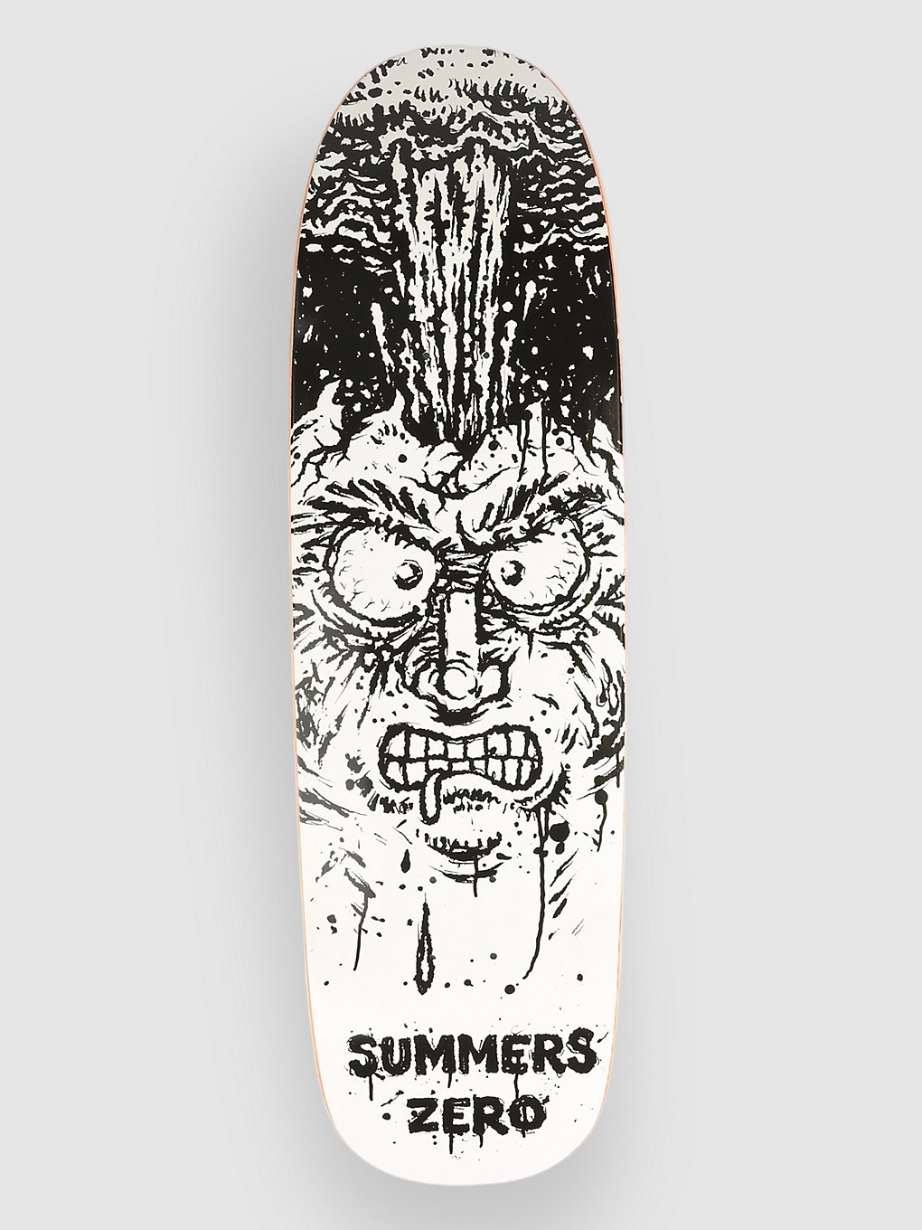 Zero Summers Meltdown 9.25" Skateboard deck zwart