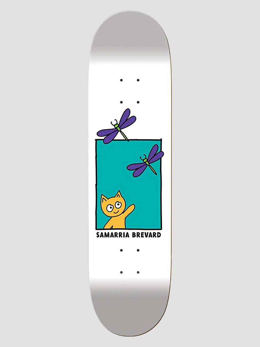 Meow Skateboards Welcome Home 7.75" Skateboard deck wit