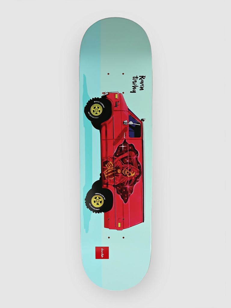 Chocolate Vanner Tershy 8.25″ Skateboard deck blauw