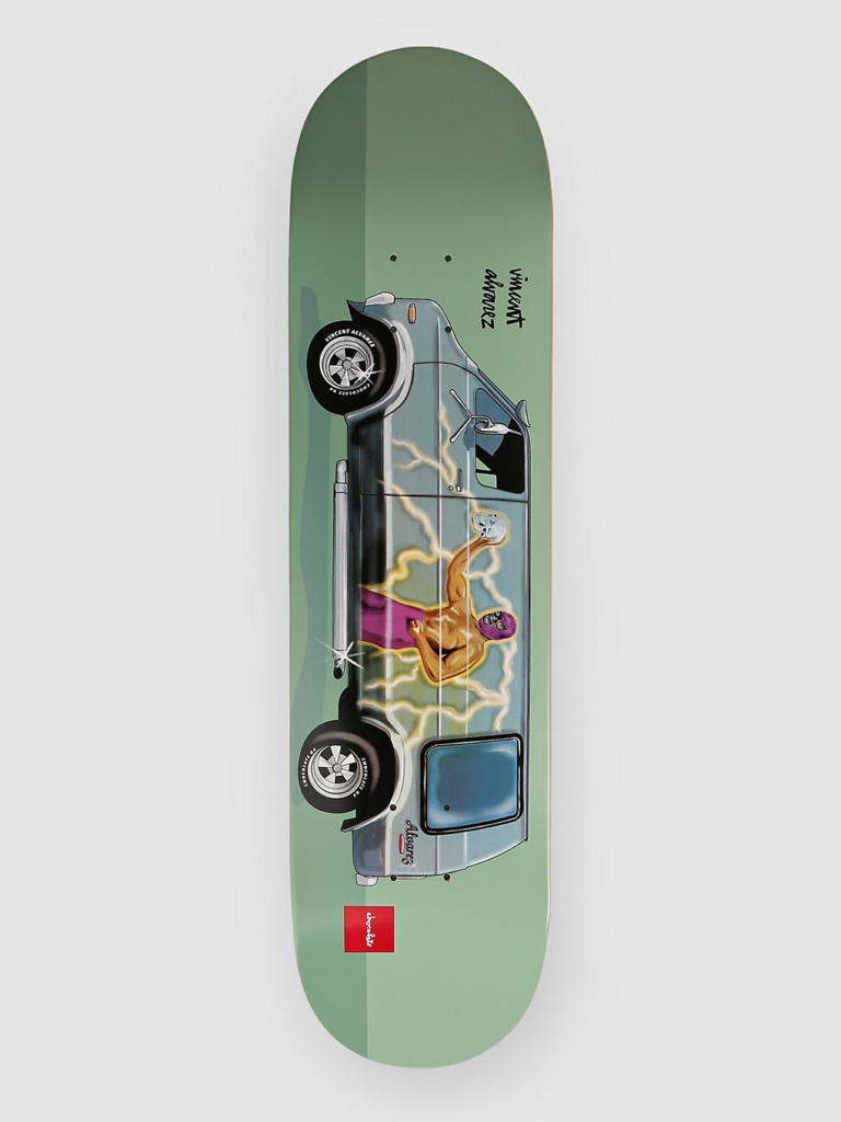 Chocolate Vanner Alvarez 8″ Skateboard deck groen