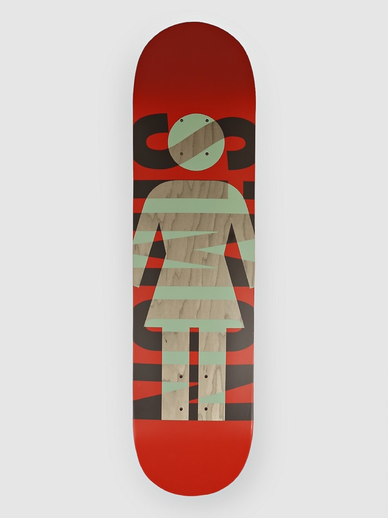 Girl OG Knockout Bannerot 8″ Skateboard deck roze