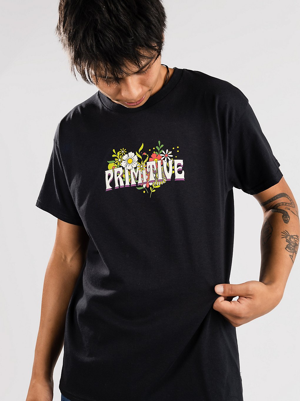 Primitive Aroma T-Shirt zwart
