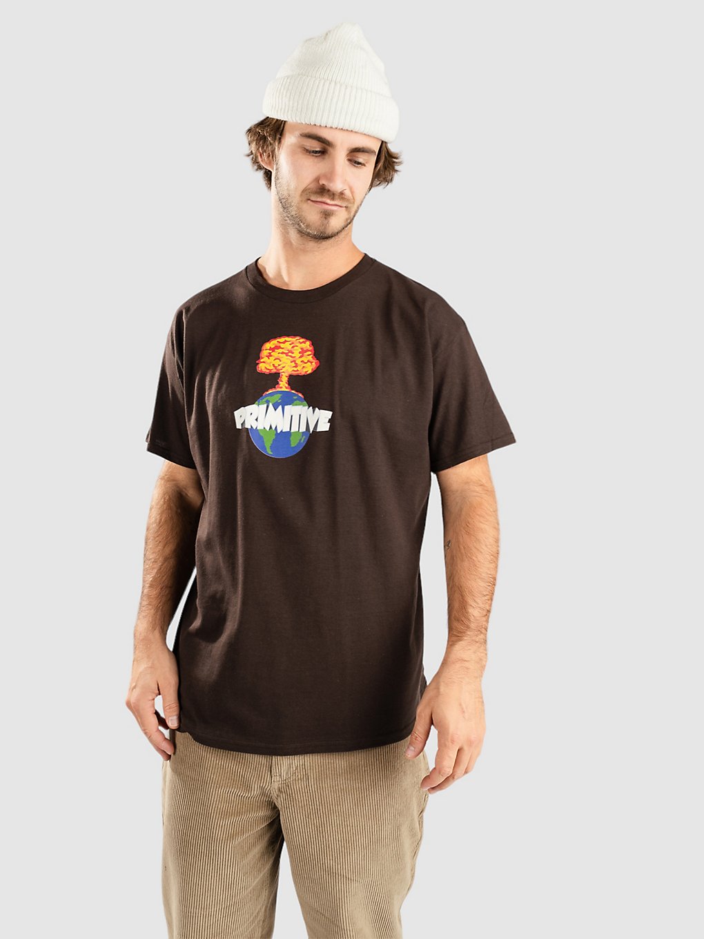 Primitive Oops T-Shirt bruin