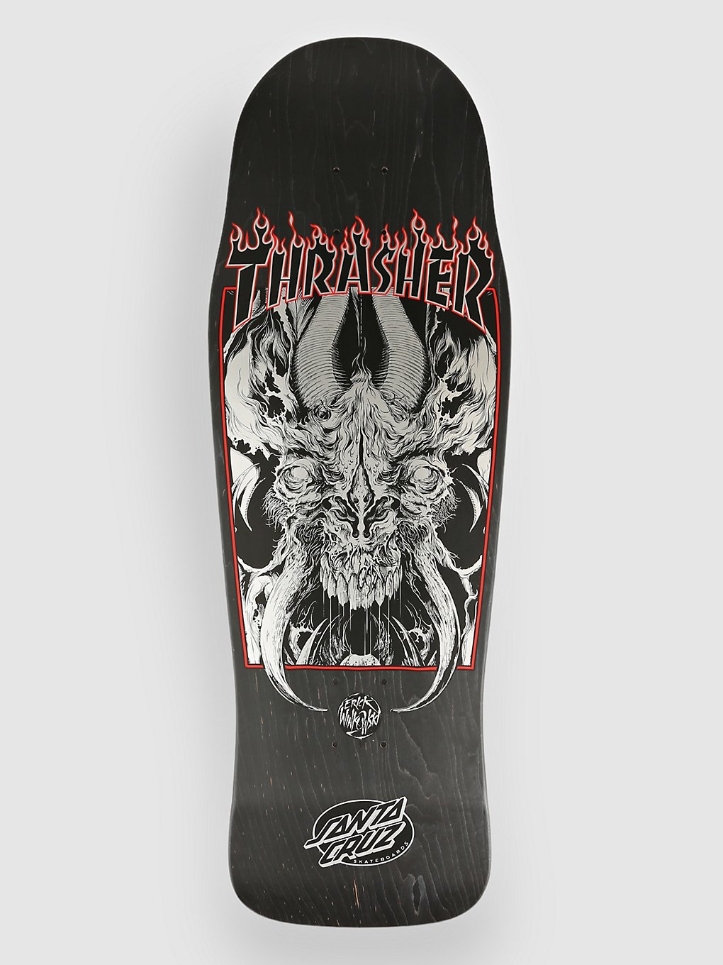 Santa Cruz X Thrasher Winkowski Primeval 10.35" Skateboard deck zwart