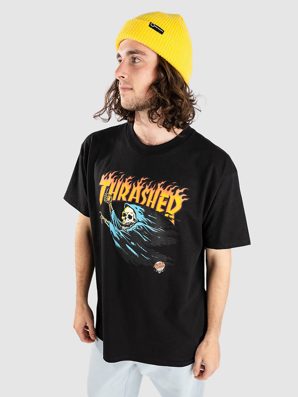 Santa Cruz X Thrasher O`Brien Reaper T-Shirt zwart