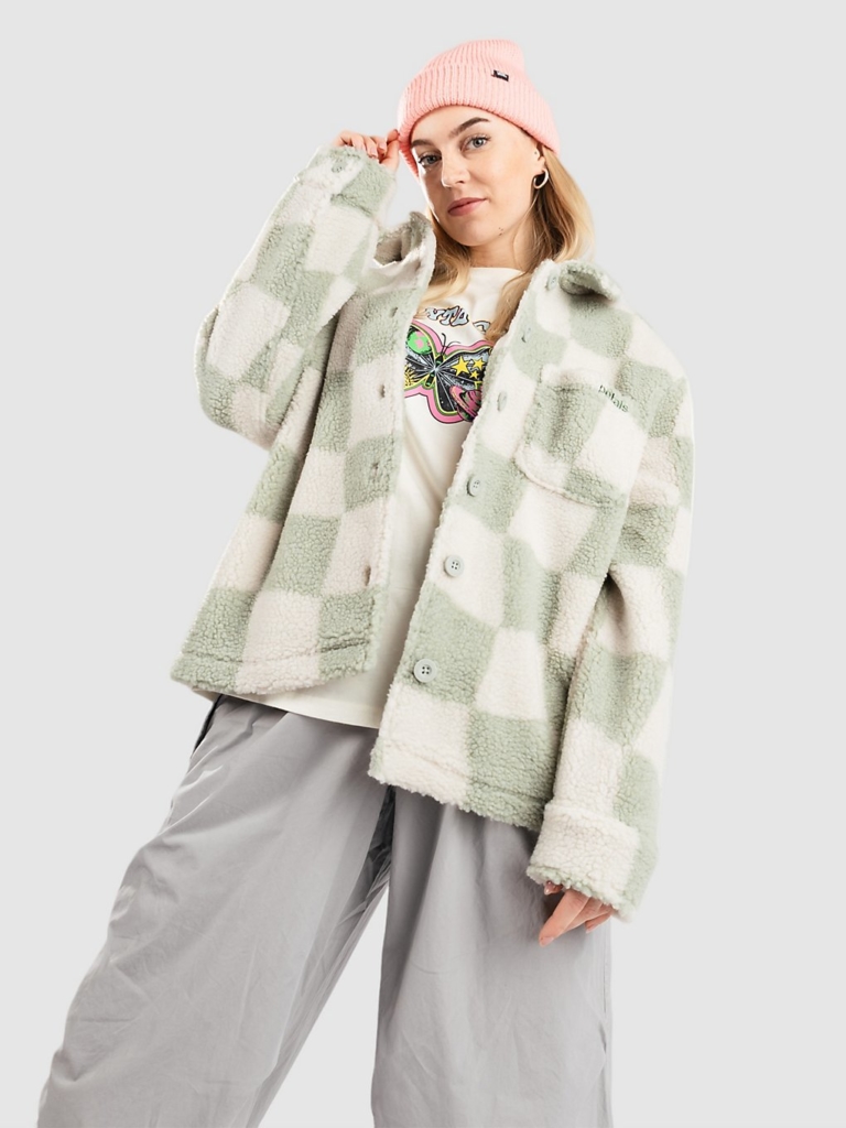 Petals and Peacocks District Sherpa Jas patroon