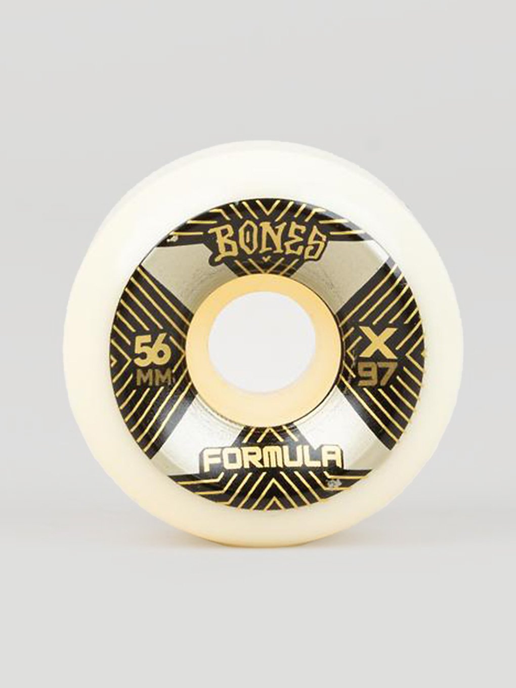 Bones Wheels X-Formula XCell 97A V6 Wide-Cut 54mm Wielen wit