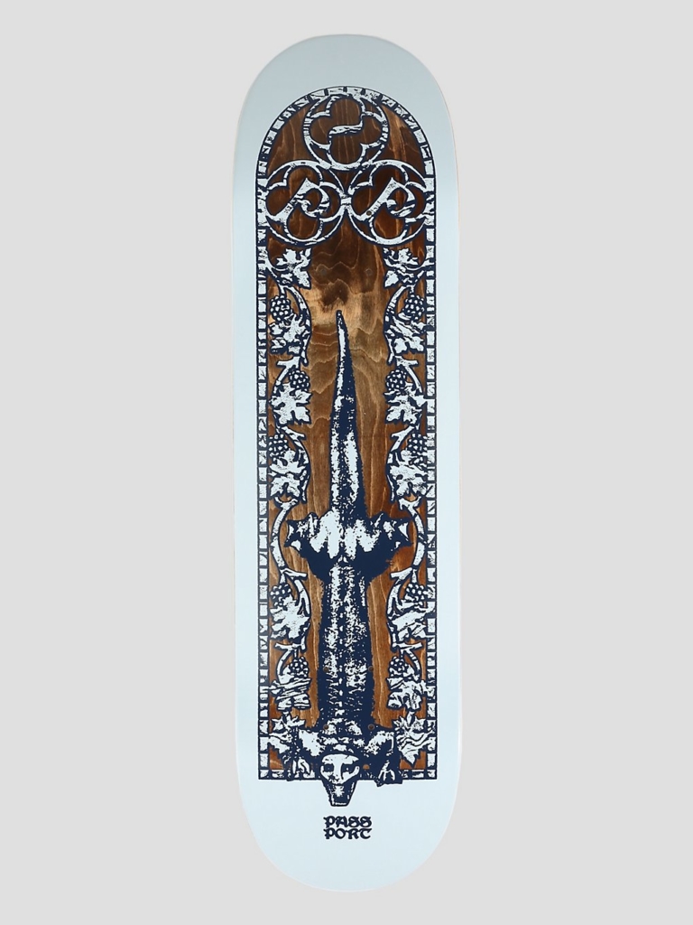 Pass Port Gargoyle Series Lizard 8.25″ Skateboard deck patroon