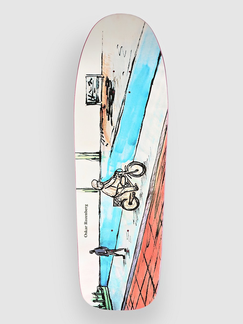 Polar Skate Oskar Rozenberg West Harbour Dane 9.75 Skateboard deck patroon