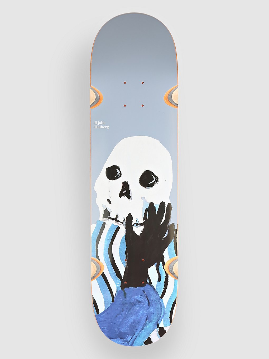 Polar Skate Hjalte Halberg It Will Pass 8.25" Skateboard deck blauw