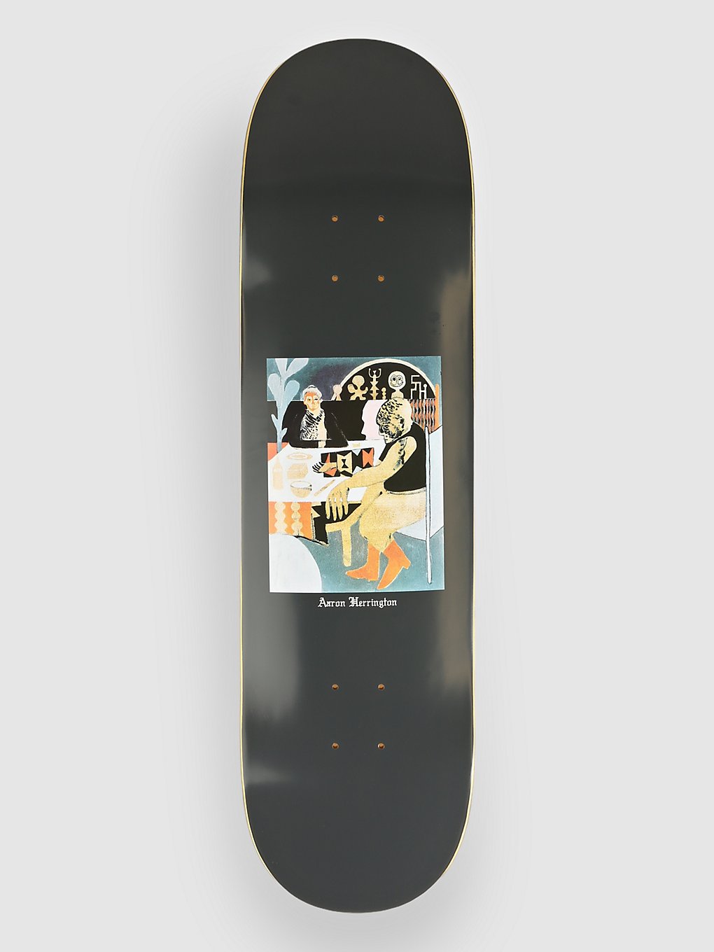 Polar Skate Aaron Herrington Tea Riders 8.375" Skateboard deck zwart