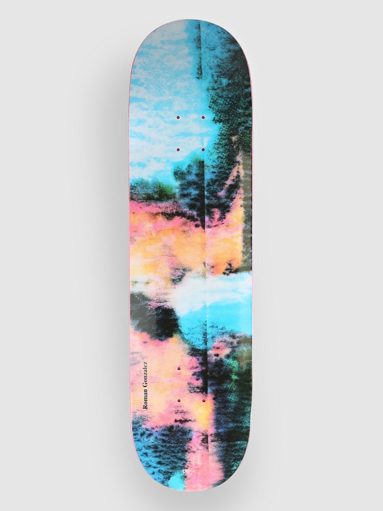 Polar Skate Roman Gonzalez Burning World 8.25″ Skateboard deck patroon