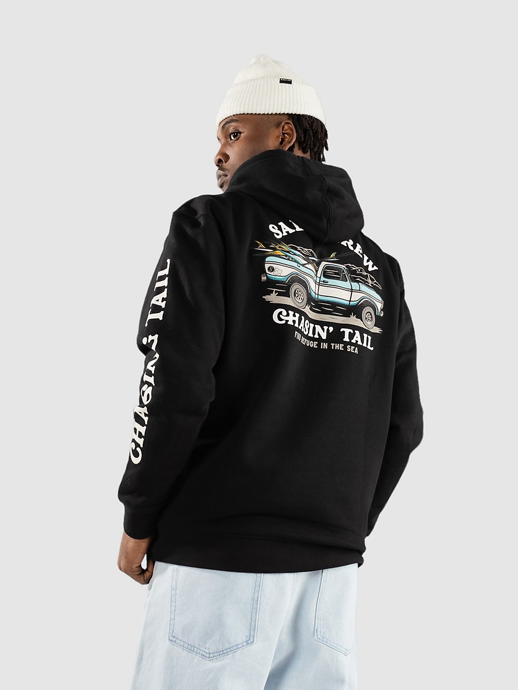 Salty Crew Off Road Hoodie zwart