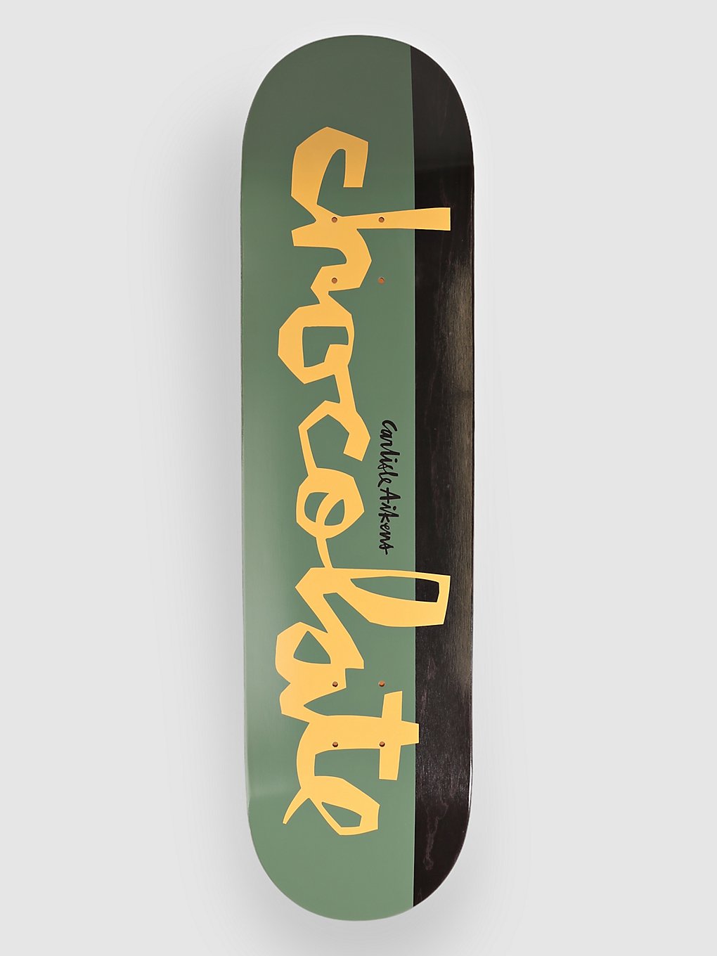 Chocolate Chunk Aikens 8.25" Skateboard deck groen