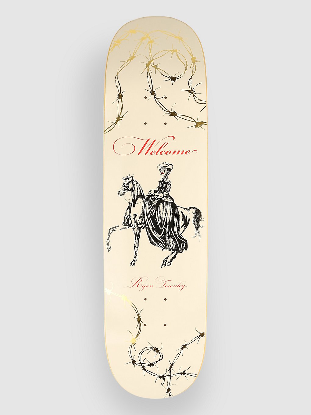 Welcome Cowgirl Ryan Townley Pro On Enenra 8.5" Skateboard deck