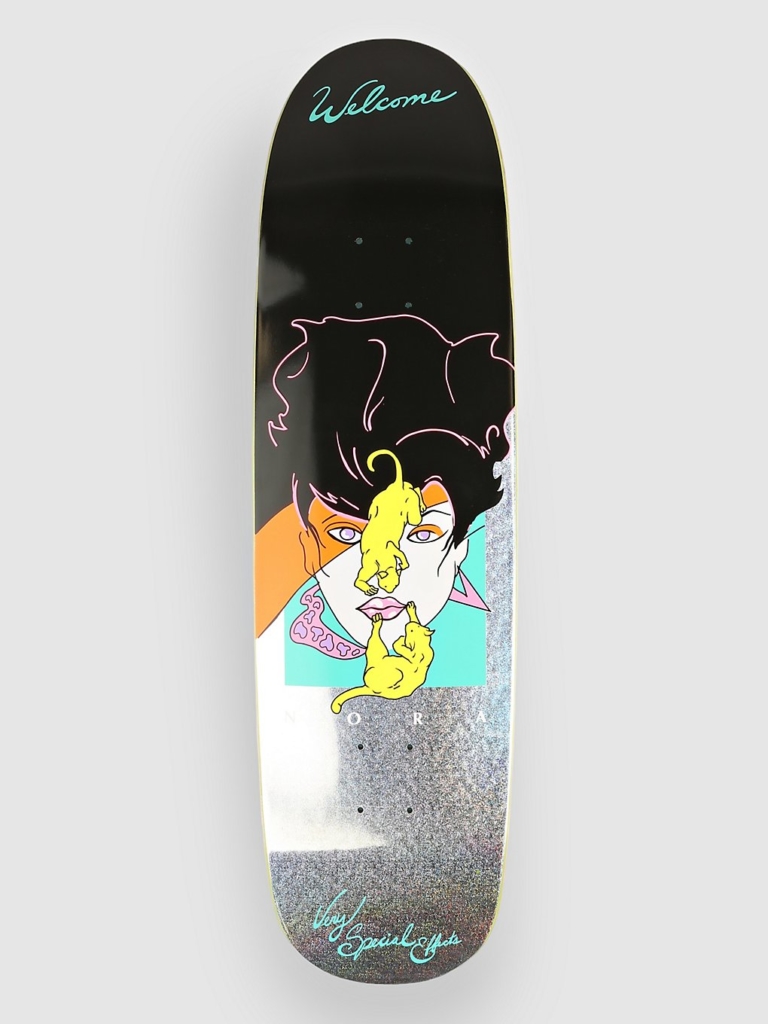 Welcome Special Effects Nora Pro On Sphynx 8.8″ Skateboard deck zwart