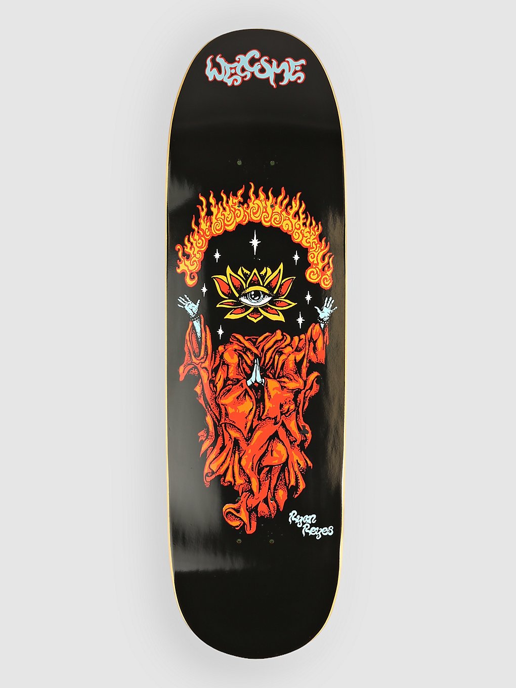 Welcome Rebirth Ryan Reyes Pro On Baculus 2 9" Skateboard deck zwart