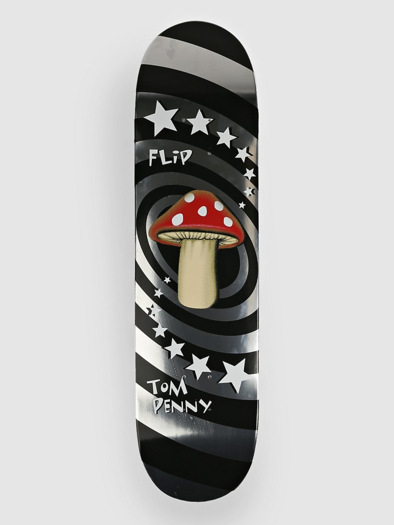 Flip Penny Mushroom 8″ Skateboard deck grijs