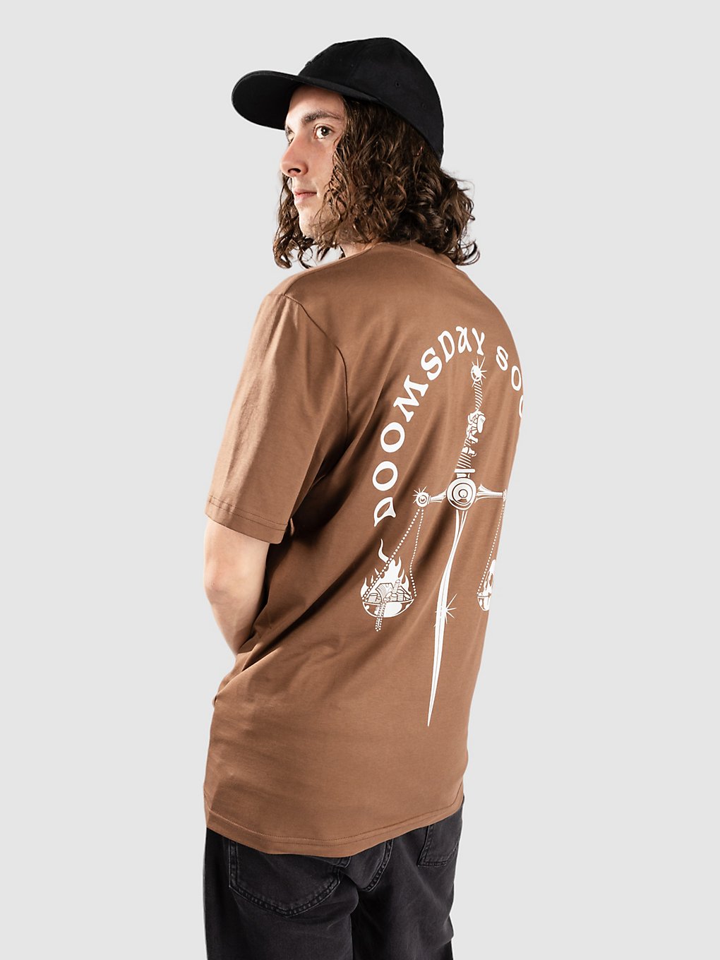 Doomsday Society Justice T-Shirt bruin