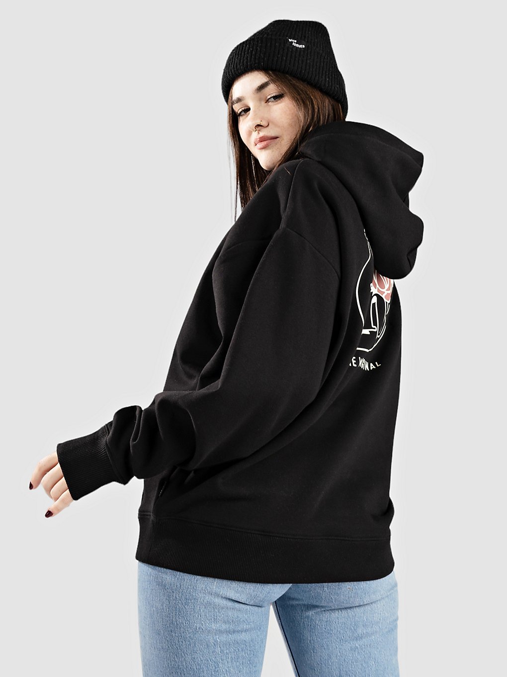 Vans Rose Dosa Os Hoodie zwart