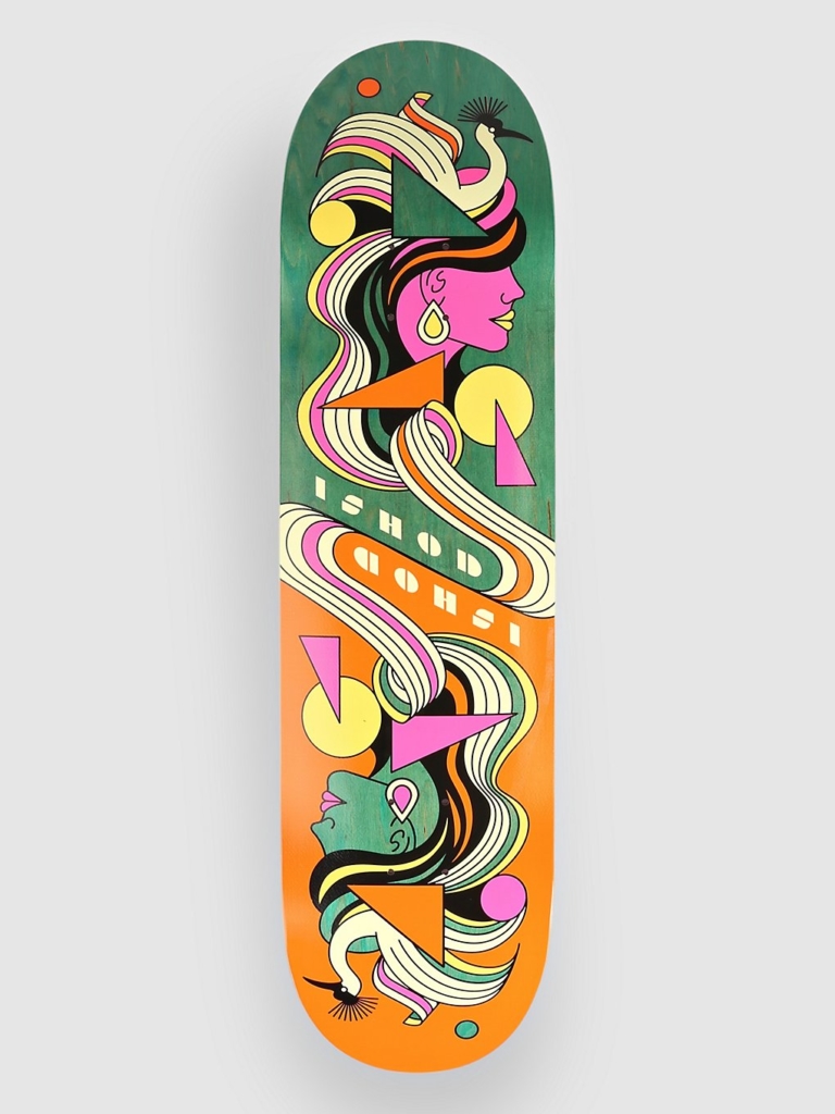 Real Ishod Fowls Tt Slick 8.3″ Skateboard deck groen