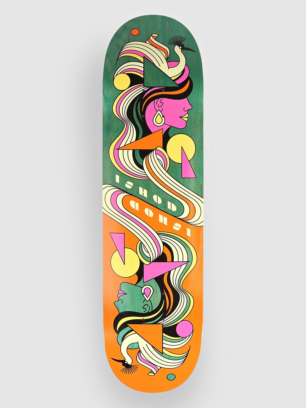 Real Ishod Fowls Tt Slick 8.3" Skateboard deck groen