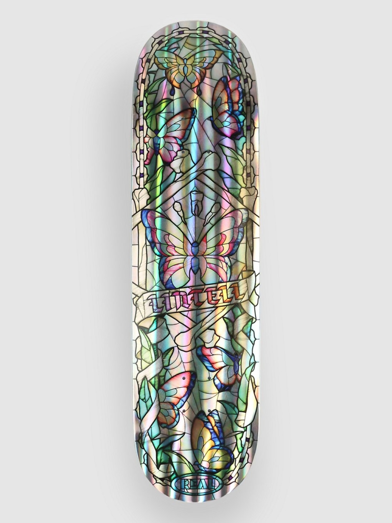 Real Lintell Cathedral Ltd Foil 8.25″ Skateboard deck roze