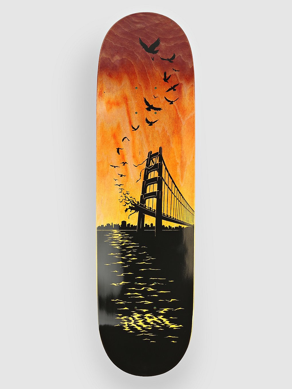 Real Commute 8.5" Skateboard deck zwart